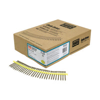 Simpson Strong-Tie Quick Drive No. 10 Sizes X 2-1/2 in. L Tan Star Ribbed Flat Head Deck Screws 1000 - Open Box
