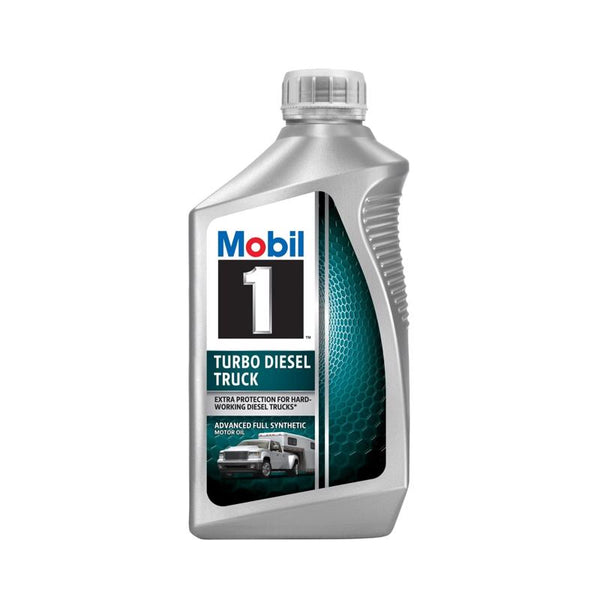 Aceite de motor diésel sintético Mobil 1 Turbo Diesel 5W-40, 1 qt (paquete de 6)