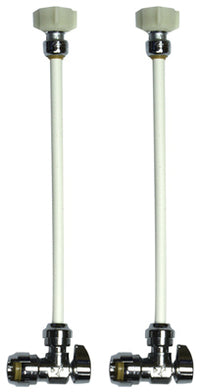 Shark Bite Stainless Steel Lead Free Push Fit Faucet Installation Kit 10 L x 1/2 Dia. in.