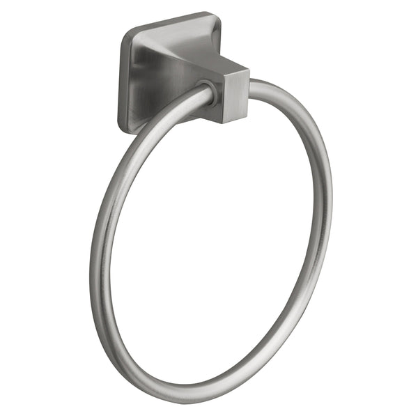 Oakbrook Collection Brushed Nickel Towel Ring Die Cast Zinc - Deal of The Week