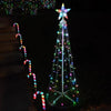 Celebrations Platinum Brilliant LED RGBW Outdoor Kit 4 ft. Yard Decor