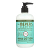 Mrs. Meyer's Clean Day Basil Scent Hand Lotion 12 oz (Pack of 6)