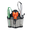 Polder Black Stainless Steel Styling Station