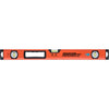 Johnson 24 in. Aluminum Magnetic Box Level 3 vial (Pack of 2)