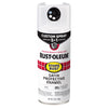 Rust-Oleum Stops Rust Custom Spray 5-in-1 Satin White Spray Paint 12 oz (Pack of 6)