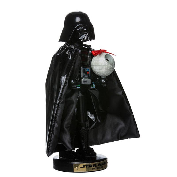 Kurt S. Adler Star Wars Black Darth Vader Holding Death Star Nutcracker 10 in. (Pack of 6)