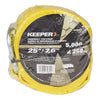 Keeper 2 in. W X 25 ft. L Yellow Tow Strap 5000 lb 1 pk