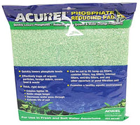 Acurel Phosphate Reducing Infused Media Pad 18 x 10 in Filter Pad for Freshwater and Saltwater Aquariums