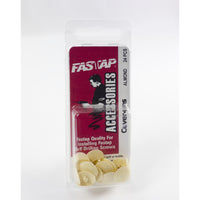 Fastap Cover-Ups Round Plastic Screw Hole Cover 1/2 in. D 24 pk Almond