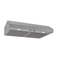 Broan GLA1 30 in. W Silver Range Hood - Open Box