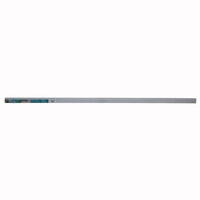 M-D Building Products 0.375 in. H X 2 in. W X 72 in. L Prefinished Silver Aluminum Carpet Trim