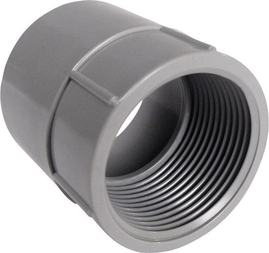 Cantex 2-1/2 in. D PVC Female Adapter For PVC 1 each