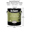 Old Masters Ascend Semi-Gloss Clear Water-Based Finish 1 gal (Pack of 2)