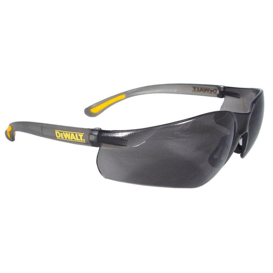 DeWalt Contractor Pro Anti-Fog Safety Glasses Smoke Lens Smoke Frame 1 pc