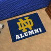 Notre Dame Alumni Rug - 19in. X 30in.
