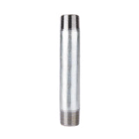 STZ Industries 1 in. MIP each X 1 in. D MIP Galvanized Steel 7 in. L Nipple