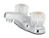 Oakbrook Collection Essentials Chrome Transitional Pop-up Bathroom Sink Faucet 4 in.