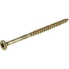 Hillman Power Pro No. 10 X 3-1/2 in. L Star Bronze Ceramic Wood Screws 5 lb 295 pk