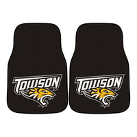 Towson University Carpet Car Mat Set - 2 Pieces