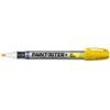 Markal Paint-Riter Yellow Bullet and Chisel Tip Liquid Paint Marker 1 each (Pack of 36)