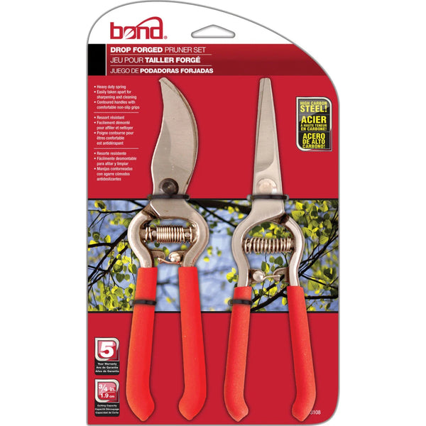 Juego de tijeras de podar forjadas Bond