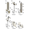 DuraVent 4 in. D X 4 in. D 45 deg Galvanized Steel Stove Pipe Elbow