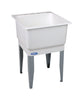 Mustee Utilatub 23 in. W X 25 in. D Single Polypropylene Laundry Tub - Open Box