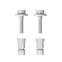 Mayfair White Adjustable Toilet Seat Hinge Bolts 1-1/2 W x 5-1/2 H x 4-3/4 L in. - Deal of The Week