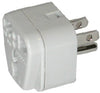 Travel Smart Conair White Plastic Grounding B-Type Adapter Plug In for Dual Voltage Appliance
