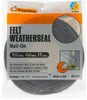 Frost King Gray Felt Weather Seal For Doors and Windows 17 ft. L X 0.19 in.