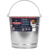 Behrens 12 qt Galvanized Pail Silver