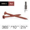 Deck Plus No. 10  x 2-1/2 in. L Star Flat Head Exterior Deck Screws 5 lb.
