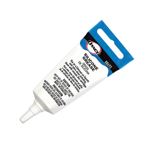 Danco Non-Toxic Odorless Low VOC Waterproof Silicone Grease 0.5 oz. for Faucets and Valve Stems