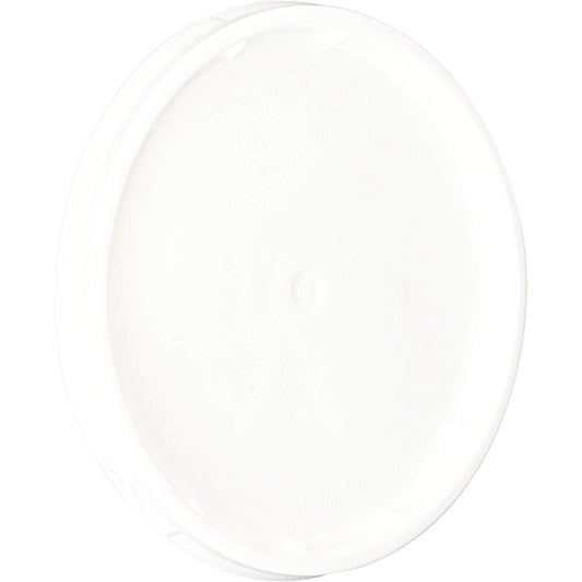 Encore White 5 gal. Plastic Gasket Bucket Lid (Pack of 48)