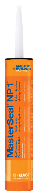 BASF MasterSeal NP 1 Black Elastomeric Polyurethane Sealant 10.1 oz. (Pack of 12)