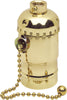 Leviton Aluminum Incandescent Medium Base Pull Chain Socket 1 pk - Deal of The Week