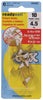 Ook OOK ReadyNail Brass-Plated Conventional Picture Hook 10 lb 6 pk