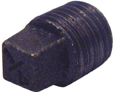 BK Products 1/2 in. MPT Black Malleable Iron Plug (Pack of 5)