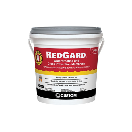 Custom Building Products RedGard Ready to Use Pink Waterproofing and Crack Prevention 1 gal. (Pack of 2)