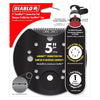 Diablo SandNet 5 in. Ceramic Hook and Lock Connection Pad Ultra Fine 1 pk