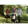 Weber Smokey Mountain Cooker  Charcoal Smoker  Black Porcelain-Steel, Ideal for Low & Slow BBQ