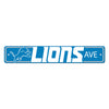 Team Color Street Sign D�cor 4in. X 24in. Lightweight