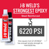 J-B Weld High Strength Automotive Epoxy Paste 1 oz  (Pack Of 6)