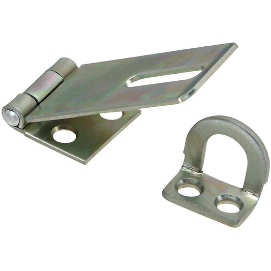 National Hardware Zinc-Plated Steel 1-3/4 in. L Safety Hasp 1 pk
