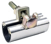 BK Products 3 in. Galvanized Stainless Steel Pipe Repair Clamp