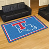 Louisiana Tech University 5ft. x 8 ft. Plush Area Rug