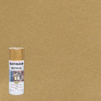 Rust-Oleum Stops Rust Gold Rush Metallic Spray Paint 11 oz.