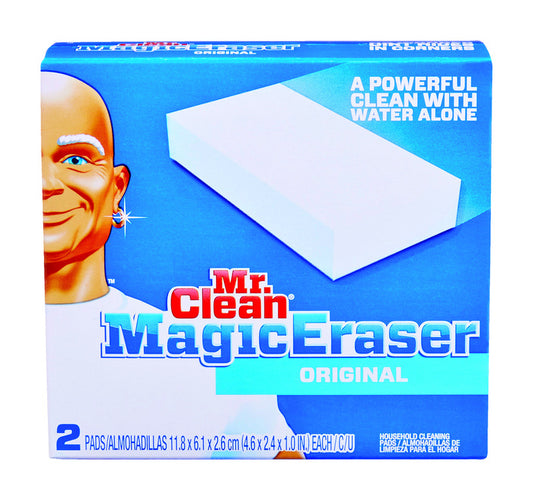 Mr. Clean Original Medium Duty Magic Eraser For Multi-Purpose 4.6 in. L (Pack of 12)
