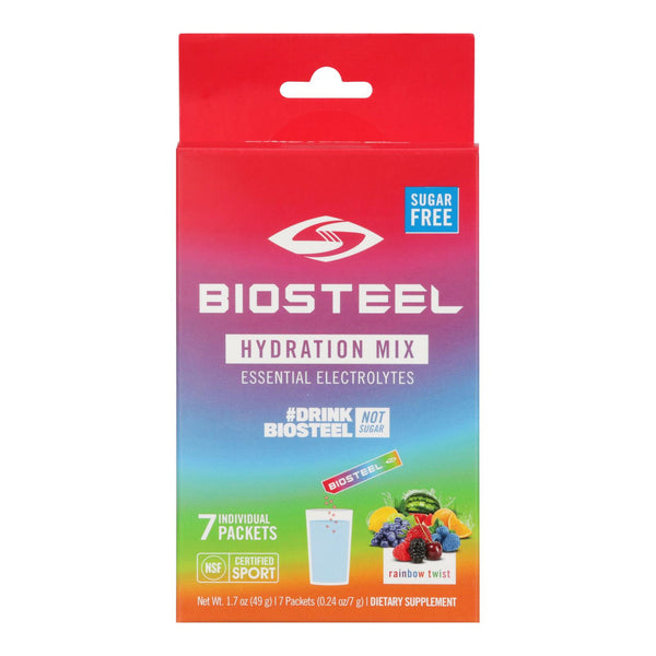 Mezcla de bebida con electrolitos de Biosteel, arcoíris, 1 unidad, 1 a 7 unidades