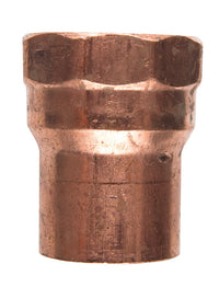 Mueller Streamline 3/4 In. Copper  X 3/4 In. Dia. Fpt Copper Street Adapter